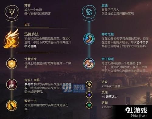 女警天赋出装lol 英雄联盟